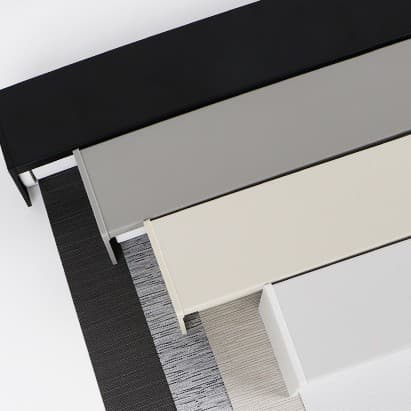 Office Roller Blind Flame Retardant Sunscreen Fabric Engineering Roller Shade Sunshade Blind for Office Buildings Pull-Type Blind
