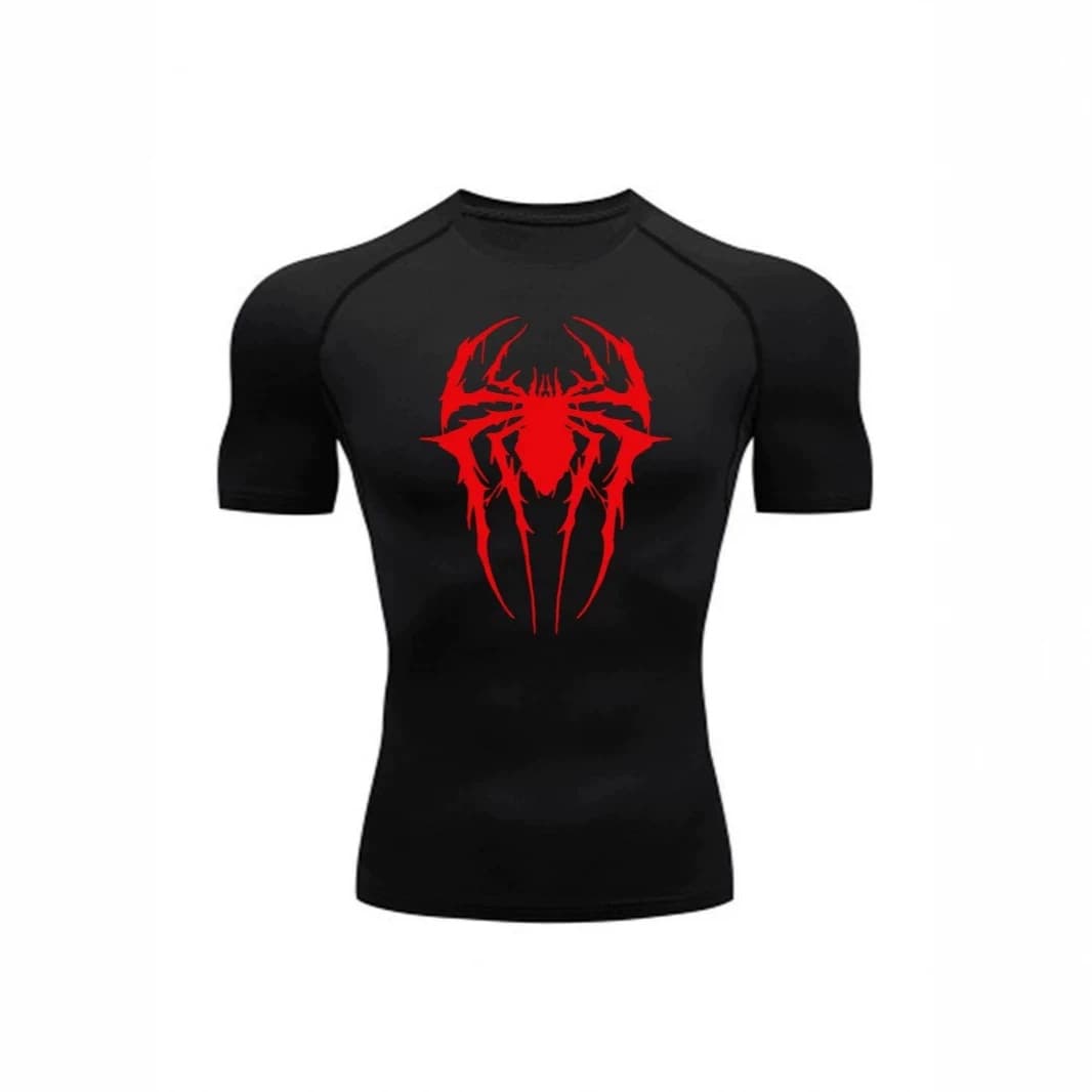 New quick-drying sports T-shirt running base layer gym training clothing men's breathable sweat-wicking elastic tights