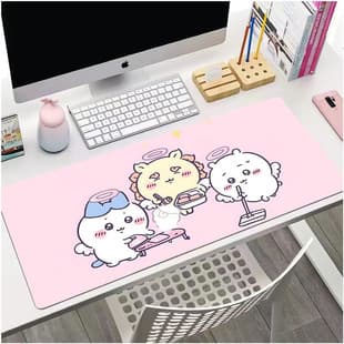 Cute Cartoon Stitch Keyboard Pad Anti-Slip Decorative Computer Desk Mat Water-Absorbent Easy to Clean Study Desk Mat Drop Shipping