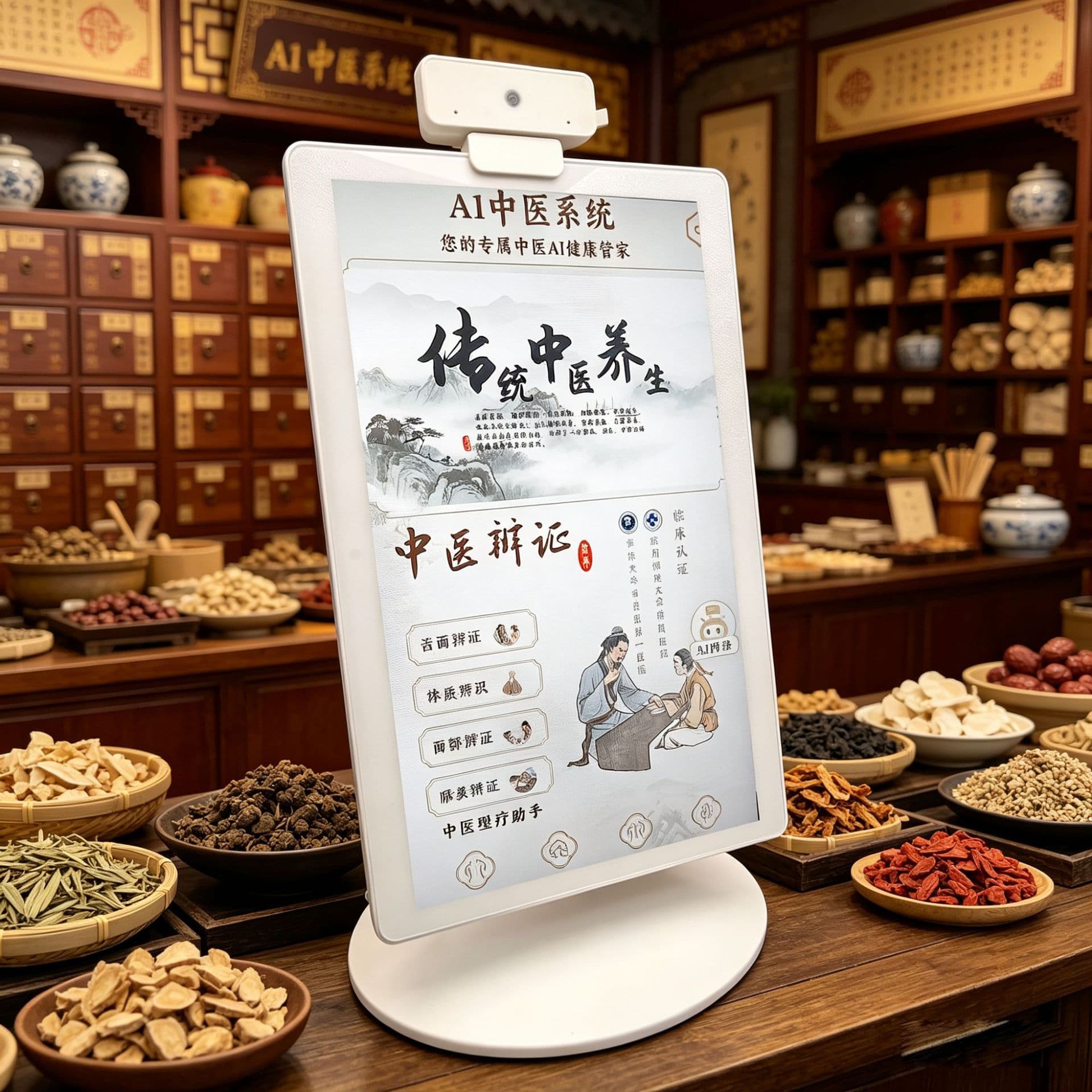 Source manufacturer herbal medicine and food homology store, medicinal materials store, medicinal diet store, TCM four-diagnosis instrument, pulse diagnosis instrument, tongue diagnosis instrument, AI TCM