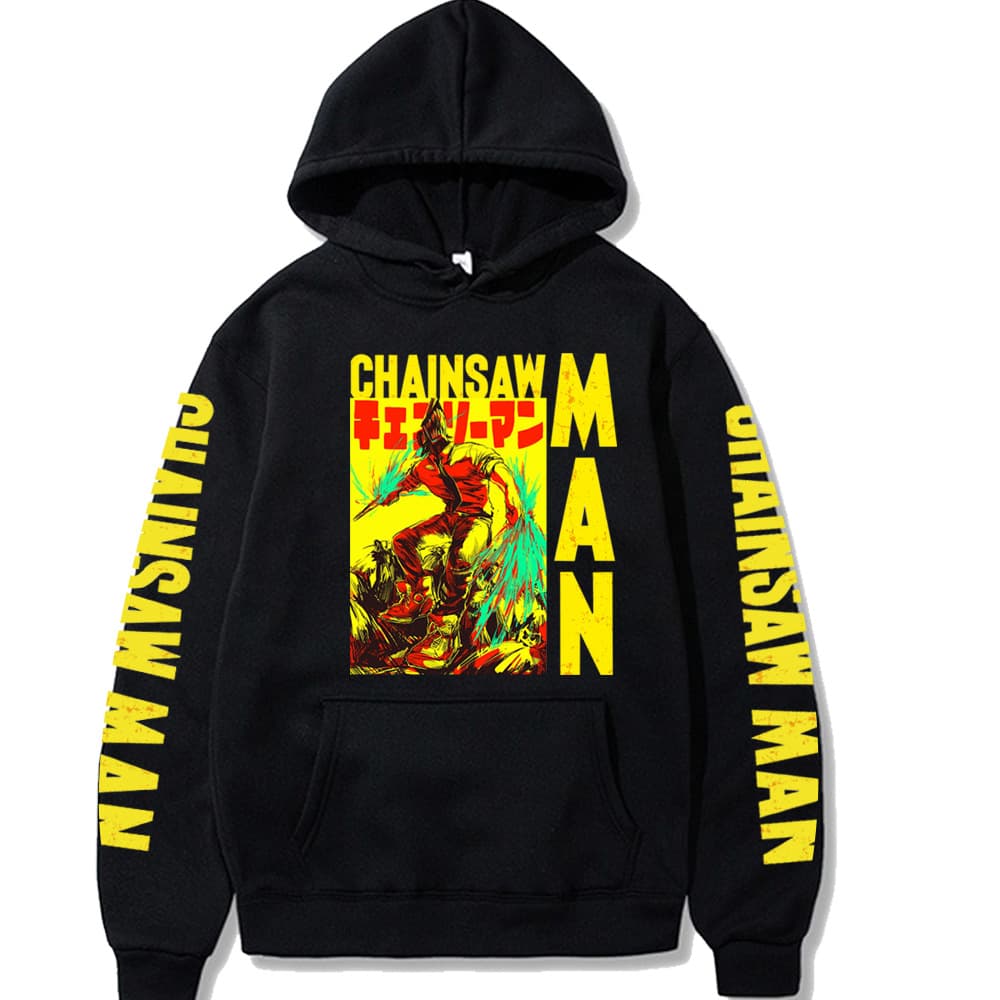 Chainsaw Man Denji Makima Print Hoodie Sweatshirt Men's Hoodie Women's