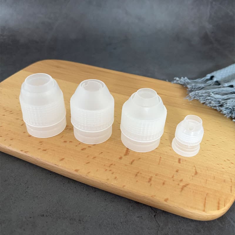 Plastic Flower Nozzle Converter Piping Tip Adapter Cream Piping Connector Cake Piping Head Baking Tool