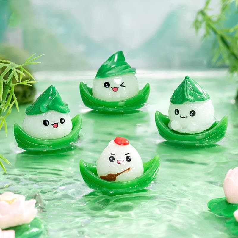 Healing Dragon Boat Festival Small Gift Zongzi Dumpling for Children Kindergarten Gift Prize Decoration Small Ornament