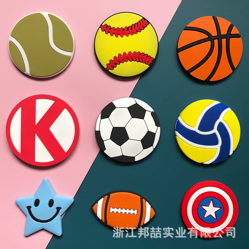 Cartoon 3D Soft Rubber Fridge Magnet Animal Epoxy Soft Magnet PVC Flat Fridge Magnet Custom