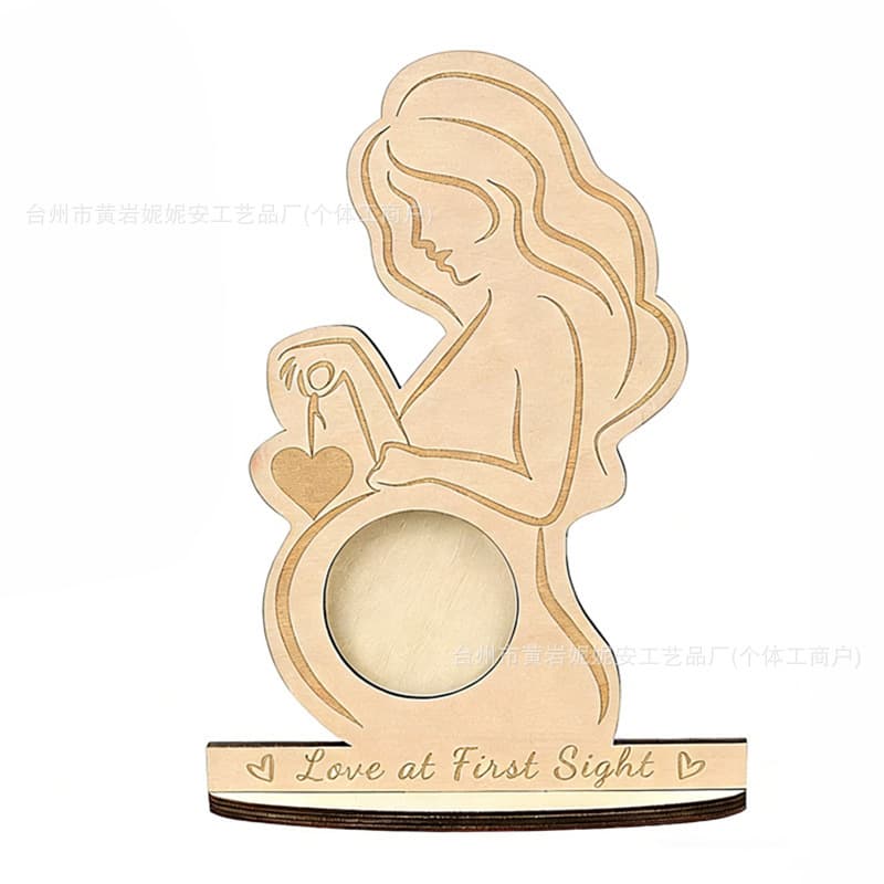 Baby birth commemoration stand baby ultrasound detection mark pregnant mother B-ultrasound commemorative crafts ornaments
