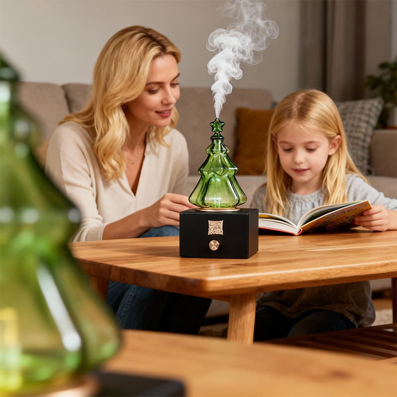 Nordic Minimalist Essential Oil Diffuser, Home Aromatherapy Diffuser, Cold Aroma Essential Oil Diffuser, Creative Gift, Souvenir