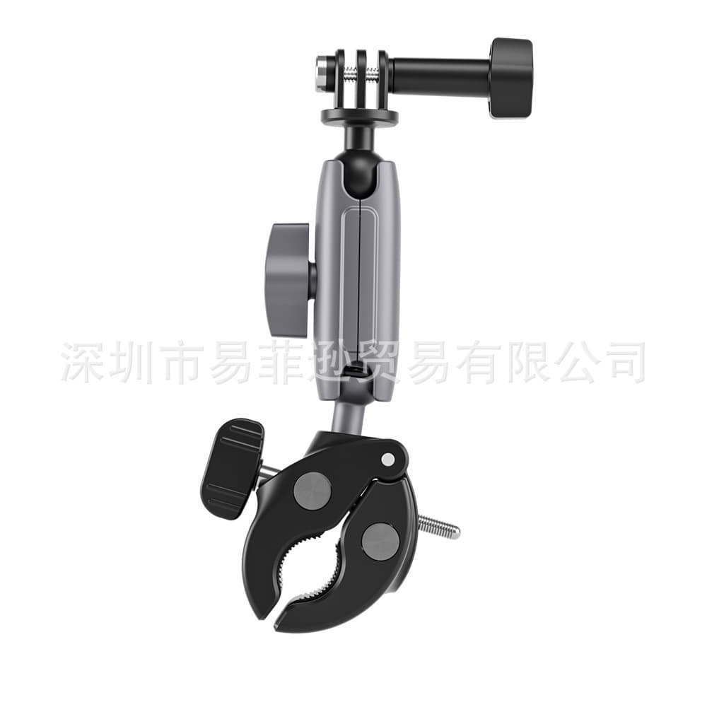 TELESIN is suitable for GoPro11 action camera, bicycle, motorcycle and mountain bike handlebar fixed clip and tube clamp