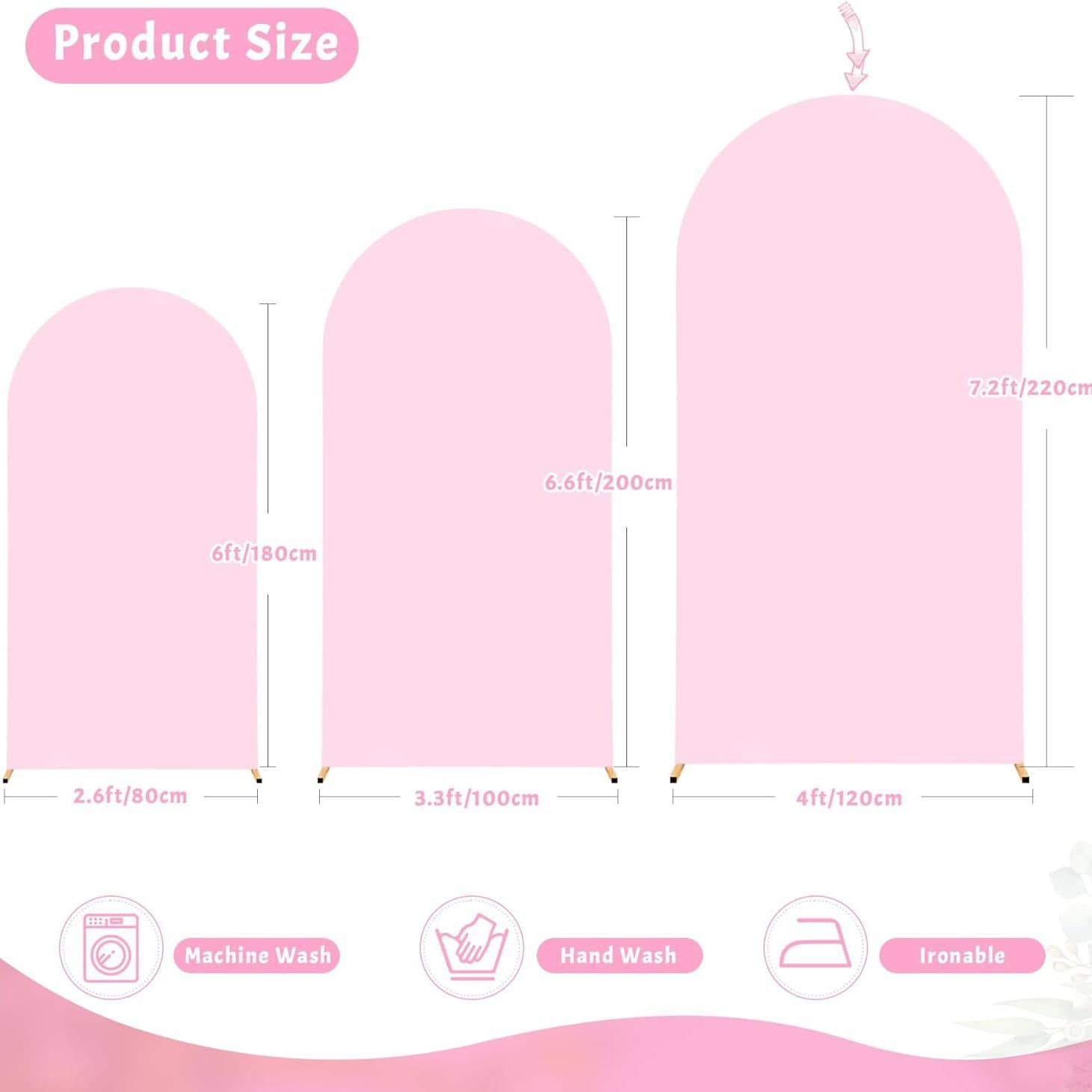Cross-Border Factory Pink and Blue Colorful Arch Door Cover, Door Backdrop Cloth, Solid Color for Birthday and Wedding, Custom Design Available