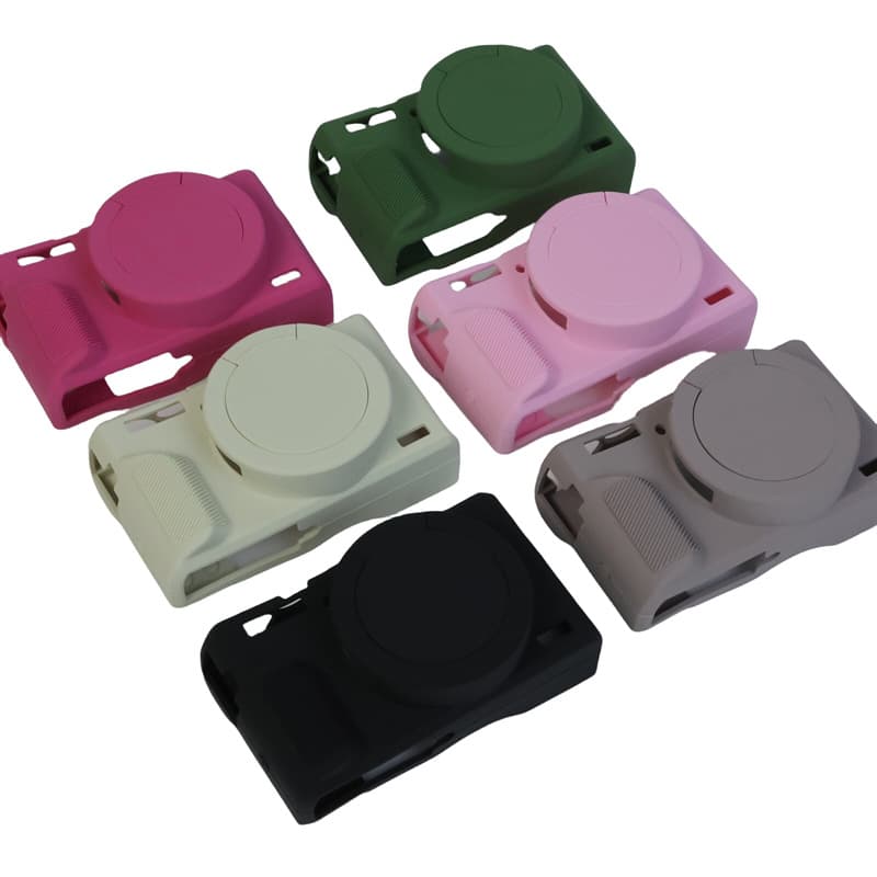 Optimal Silicone Camera Case for Canon PowerShot G7X Mark III Protective Shell Durable Portable Card Camera Bag Unisex