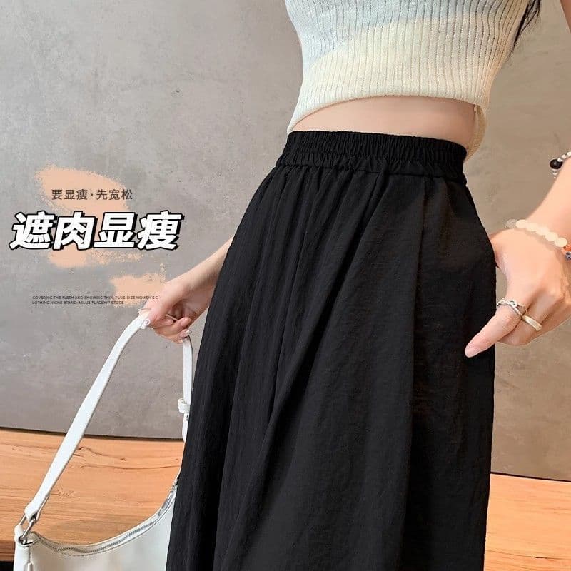 Petite Ice Silk Harem Pants for Women Summer Thin Viral Nine-Tenths Pants Draping Sun Protection Quick-Dry Casual Pants