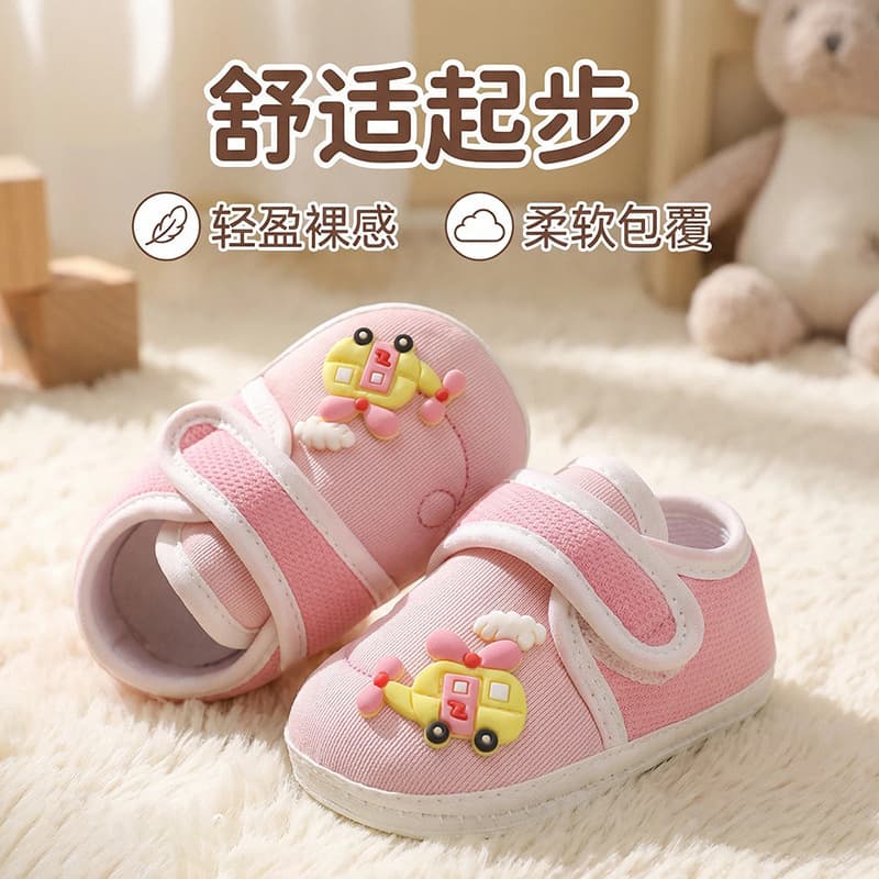Baby Walking Shoes Soft Sole Non-Slip Infant Shoes 0-1 Year Spring Autumn Style for Boys and Girls Small Age Toddler Shoes