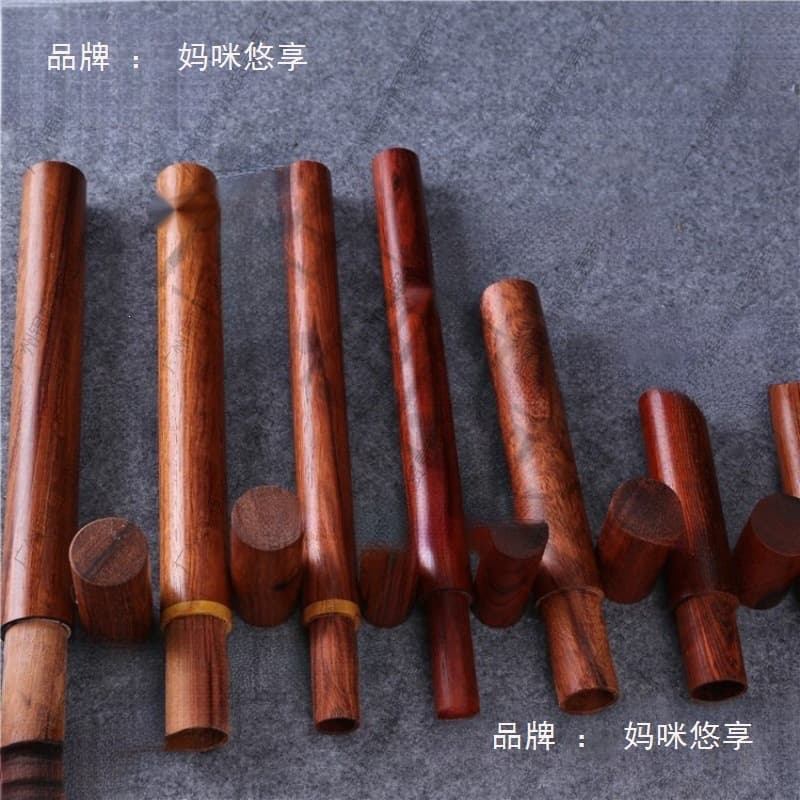 Incense tube wooden thread incense tube incense bamboo handicraft incense barrel set agarwood commercial black sandalwood incense tube accessories