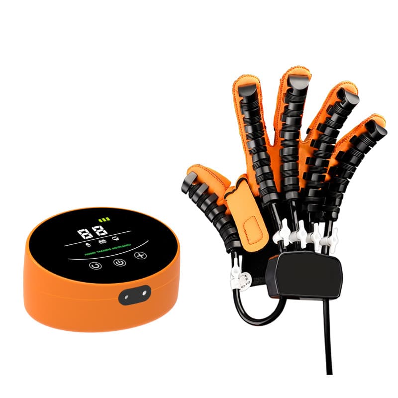 Factory Wholesale Electric Smart Robot Glove Five-Finger Separation Trainer Hand Massage Device for Cross-Border E-Commerce