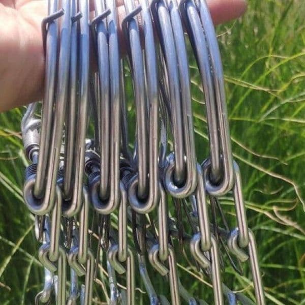 Large Mouse Trap Strong High-Sensitivity Stainless Steel Rat Trap for Home and Commercial Use, Super Effective for Catching an Entire Nest Indoors
