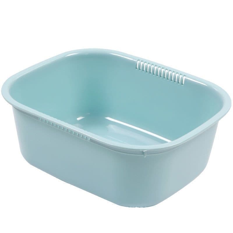 Rectangular plastic basin thickened durable sink basin washing face rectangular laundry basin washing dish basin home kitchen