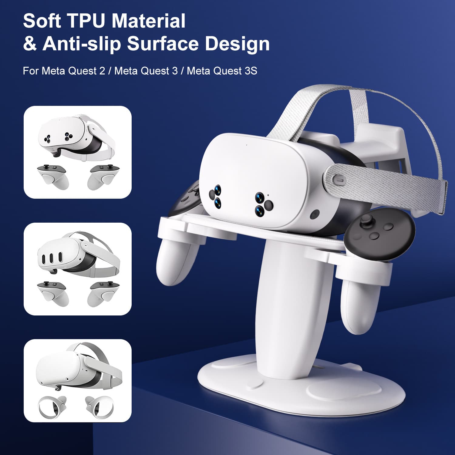 New cross-border G16S compatible Meta Quest2/3/3S desktop storage and display stand VR accessory