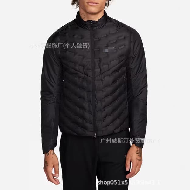 2025 Cross-border Popular Winter Sports Training Running Jacket Long Sleeve Down