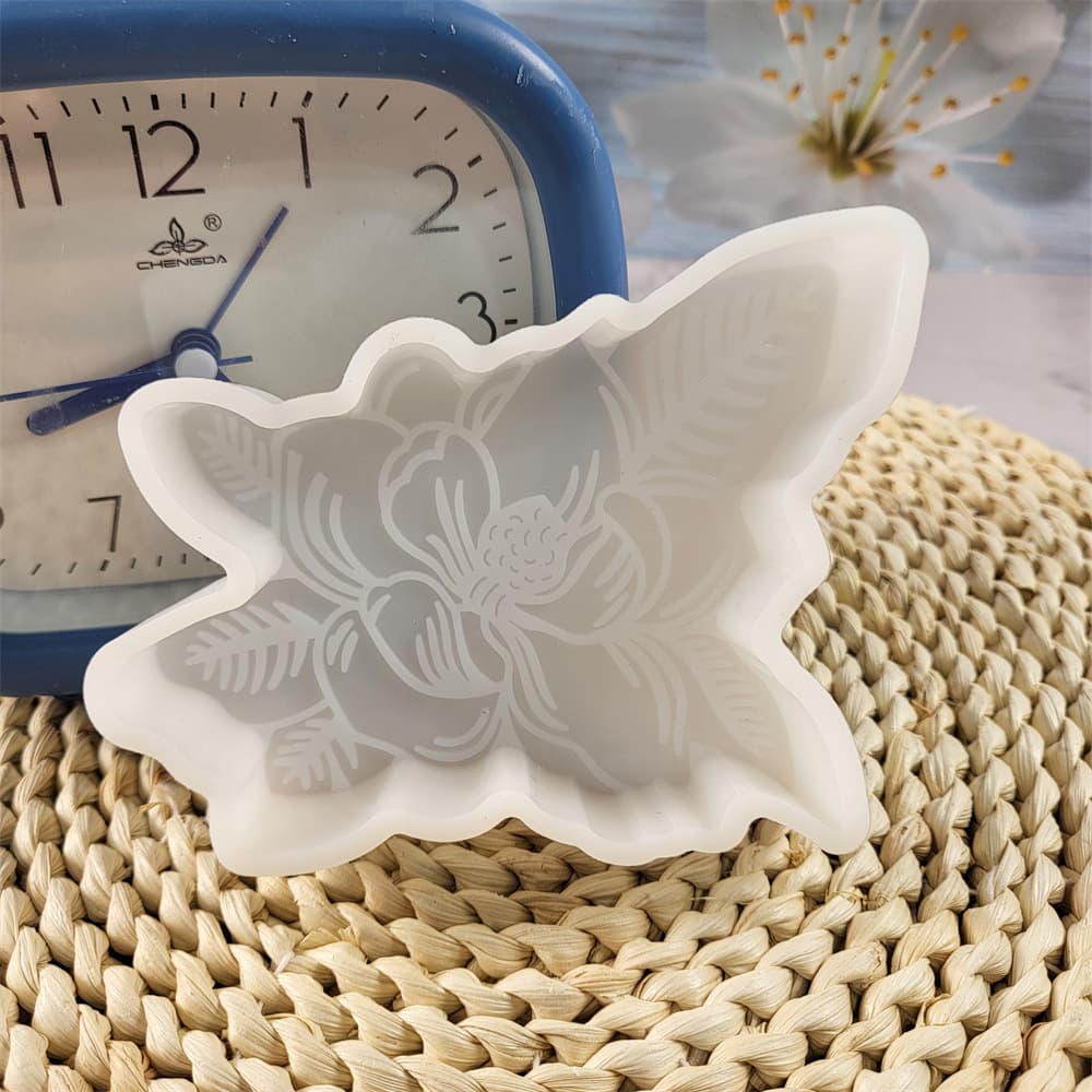 Z0094 Magnolia Flower Aroma Mold Crystal Resin Silicone Mold DIY Decorative Silicone Mold