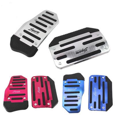 Car Pedal Anti-Slip Foot Pedals Manual/Automatic Throttle Brake Pedals