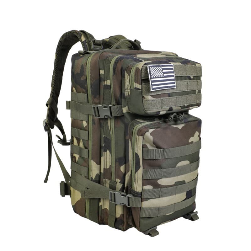 KAIQIZHE Pioneer 600D Large-Capacity Tactical Backpack Custom 45L Tactical Backpack Tactical Bag Custom