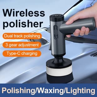 Car Wireless Charging Waxing Polishing Machine Dust Removal Automatic Shoe Polisher Car Care Waxing Polisher