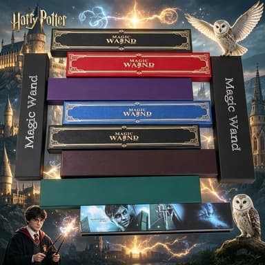 Factory Direct Harry Potter Wand Packaging Box Magic Wand Fire-Breathing Box Stock Wholesale Cross-Border Export Special