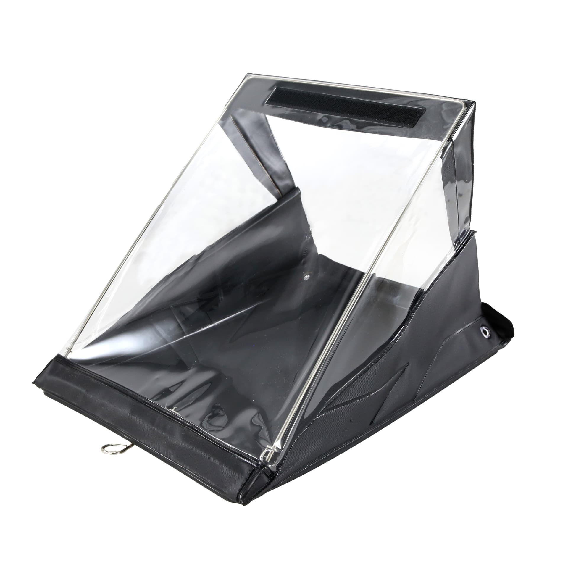 Outdoor Waterproof A4 Paper Storage File Box with Multi-Function Writing Clipboard and Plastic Desktop Organizer