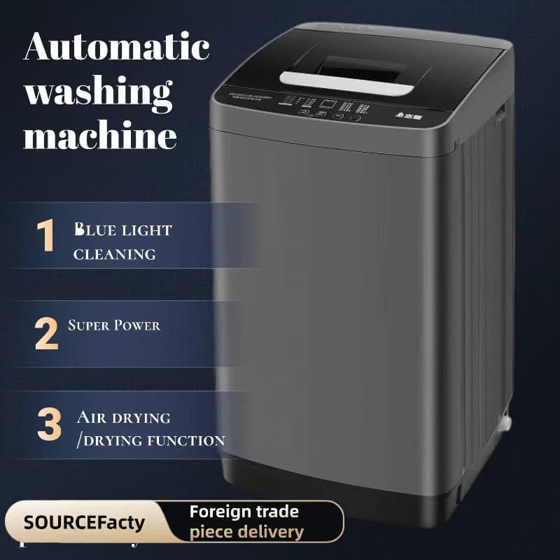 Cross-border Washing Machine Fully Automatic Small Household Washer-Dryer Combo for Rental Units