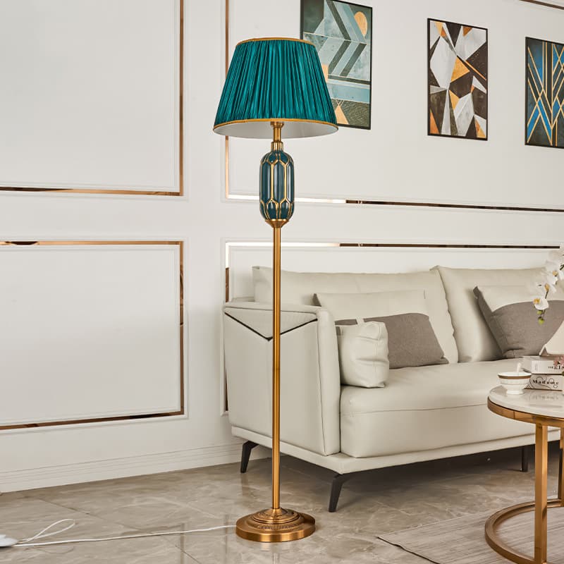 American Minimalist Floor Lamp, Ultra-Light Luxury Post-Modern Nordic Tall Standing Lamp for Living Room, Light Luxury Living Room Lamp