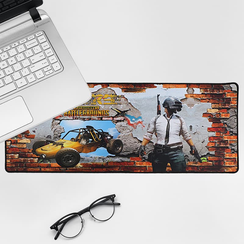 Desktop stock, custom orders available, cute Guierya shaped mouse pad for office and gaming