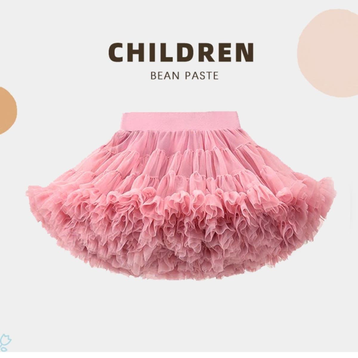 Girl's Tutu Skirt Summer New Style Small and Medium Children's Western Skirt Girl's Baby Rabbit Skirt Kids' Tutu Skirt Summer