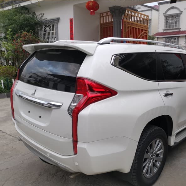 Fit Mitsubishi Pajero Sport Rear Spoiler OEM Spoiler, 16-20 Imported Montero Roof Spoiler