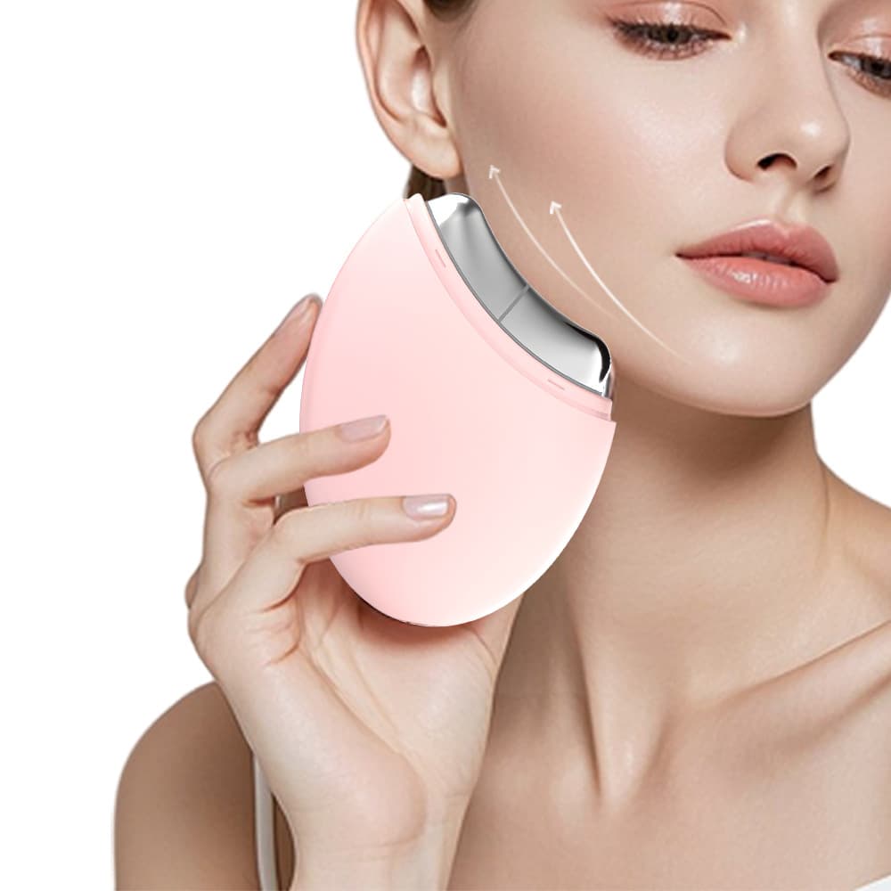 Cross-Border New EMS Gua Sha Device, Beauty Massager with Three-Color Light and Three-Level Heat Adjustment