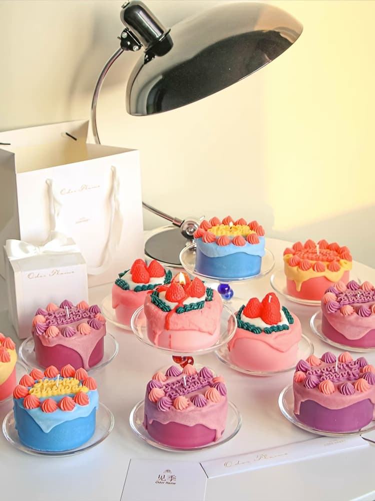 Customized Candle Photos Link Scented Candles Birthday and Valentine’s Day Gifts for Girlfriends Gift Boxes and Souvenirs