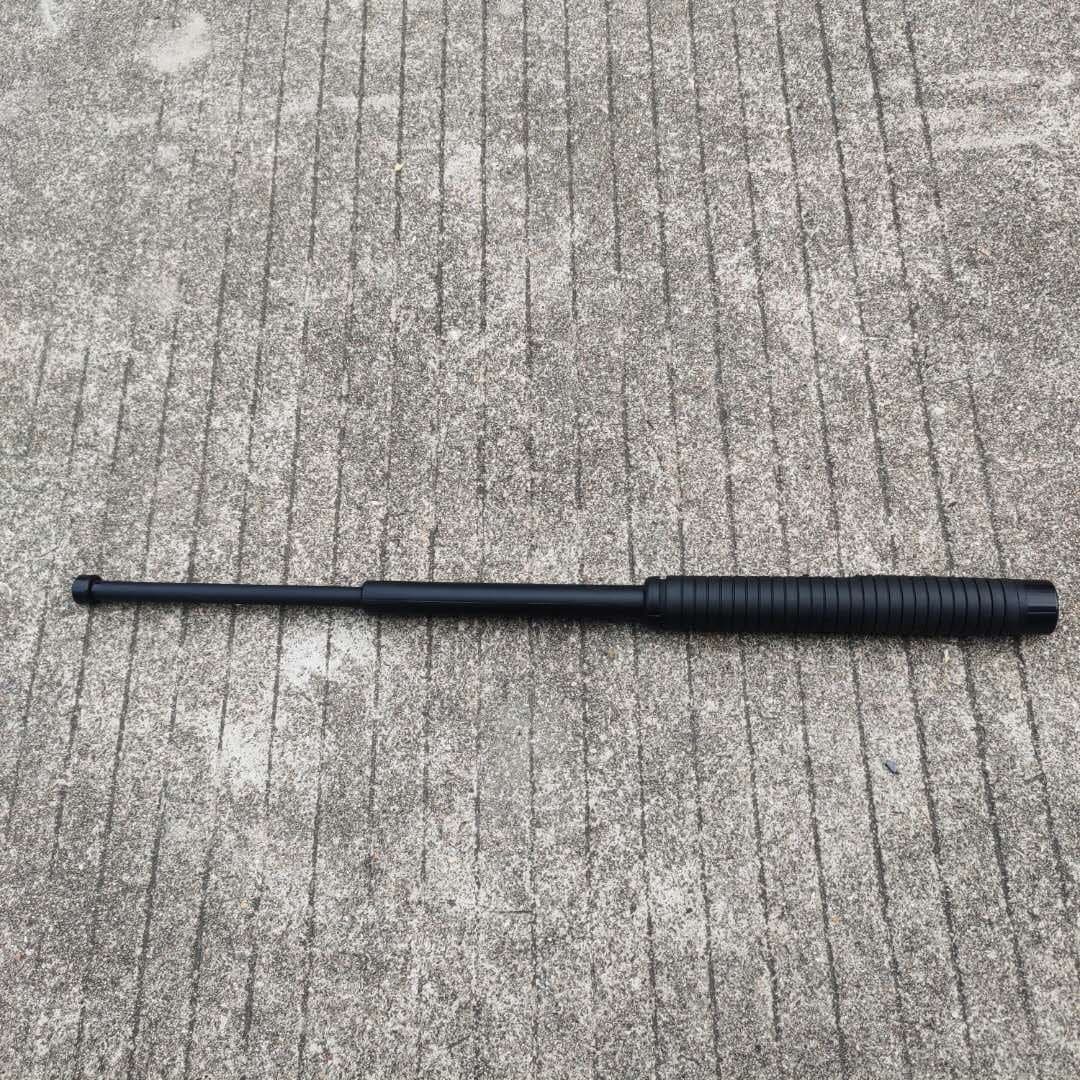 Rubber stick self-defense weapon self-defense pc telescopic stick car supplies three-section stick throwing stick whip whip rolling roller