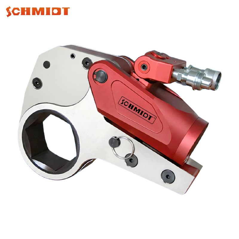 Schmidt Wind Power Railway Engineering Hollow Heavy-Duty Hydraulic Wrench High Torque Titanium-Aluminum Alloy