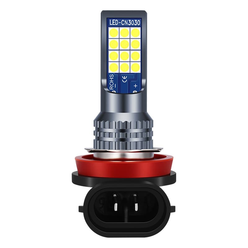 Car Fog Lamp H4 H7 3030 24SMD 110W LED Headlight 9005 H11 Motorcycle Equipment Accessories from Mainland China