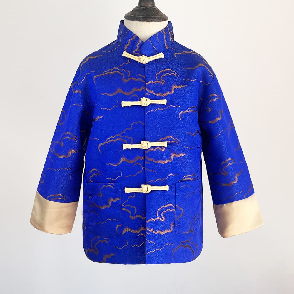 Boys' Tang Suit Hanfu Jacket Autumn Chinese Performance Costume Children's Traditional Chinese Style Ancient Costume New Year's Outfit