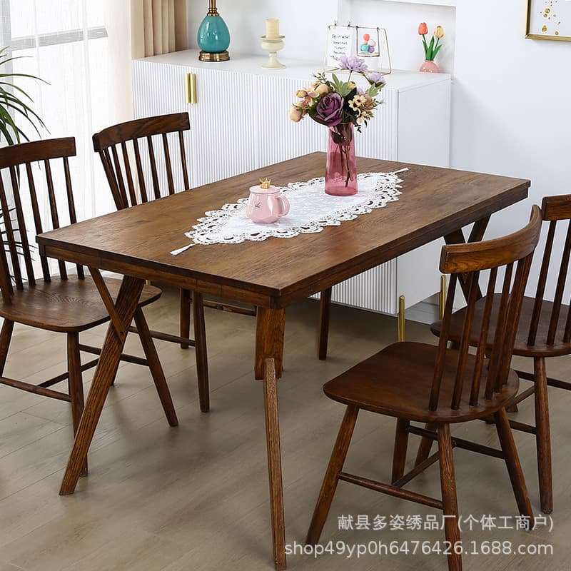 Factory Direct Table Runner Water-Soluble Lace Placemat Table Runner Dining Table Decoration Table Runner for Home