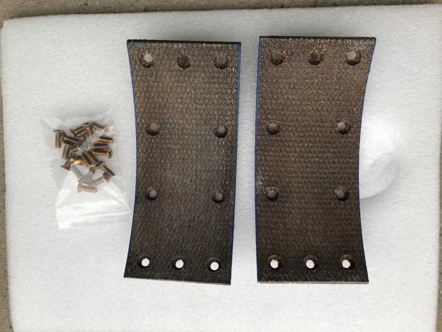 Hitachi Elevator TKL Brake Shoe GVF Brake Pad, Guangri Elevator Brake Shoe BD335