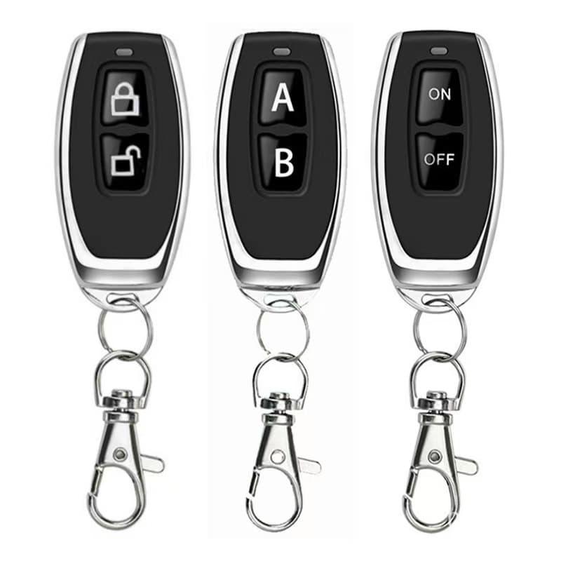 Wholesale 433/315Mhz Metal Wireless Remote Control Barrier Electric Door Lights Rolling Gate Key Remote Control