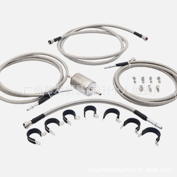 Stainless Steel Braided Fuel Line Kit 819-840 for GMC Sierra 1999-2003