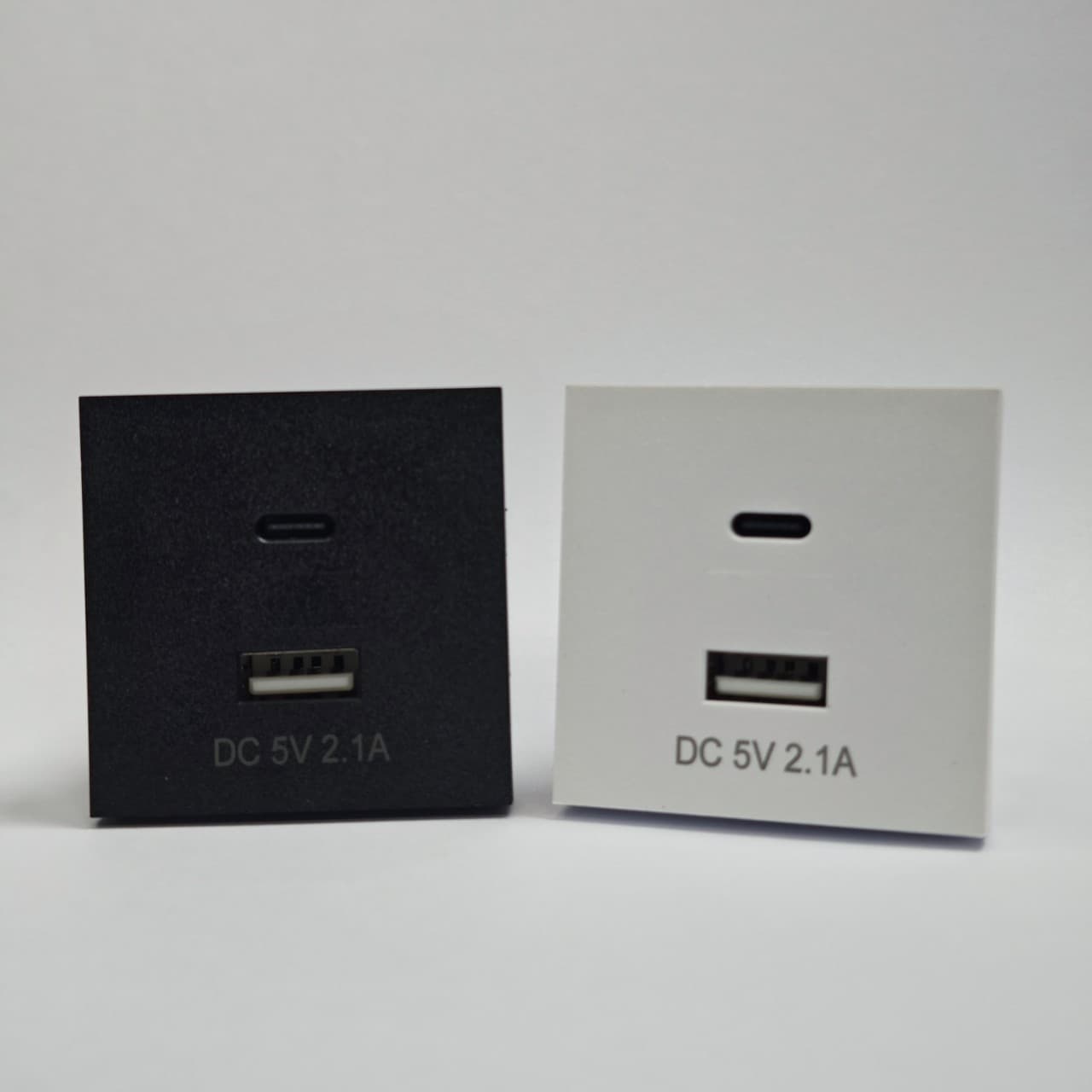 45*45mm Dual Input Charging Module USB+Type-C 5V Embedded Charging Board In Stock Wholesale