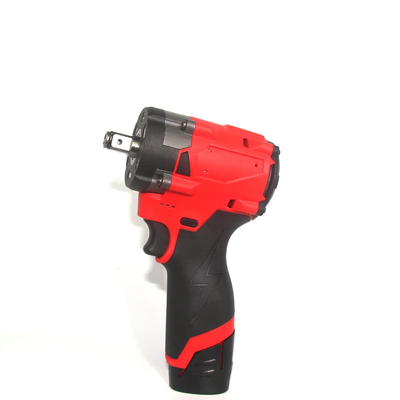 12V Lithium-Ion Cordless Impact Wrench Brushless Electric Wrench Impact Wrench Auto Repair Air Wrench Scaffolding Woodworking Wrench M12