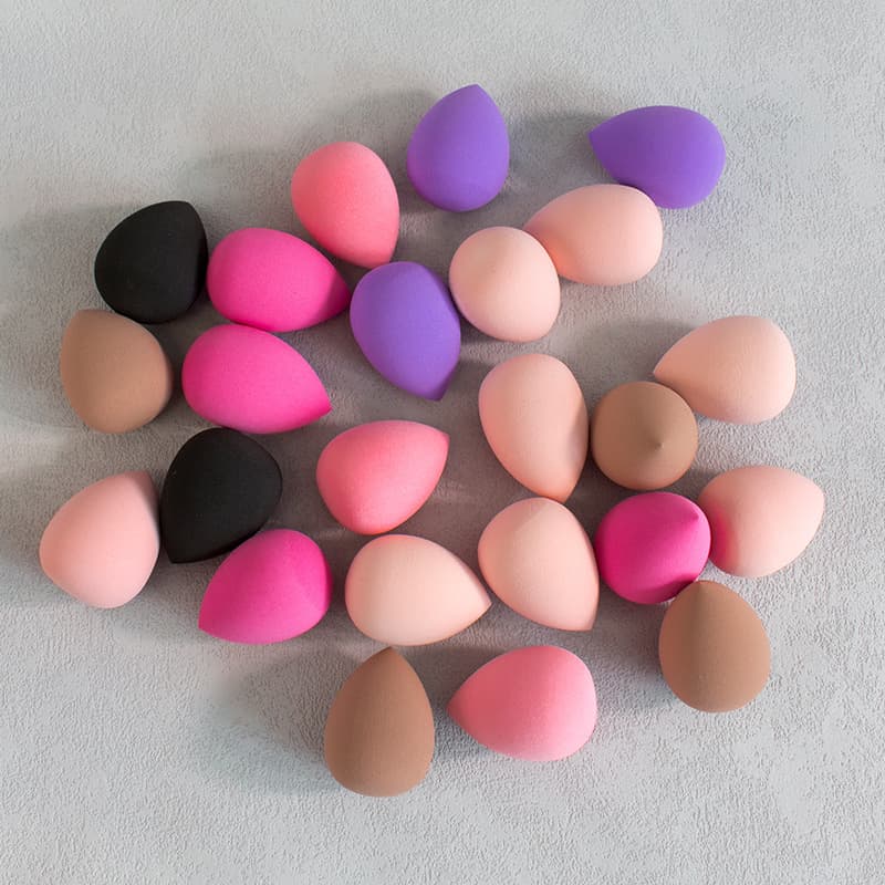 Beauty Egg Water Drops, Super Soft and Instantly Elastic, No-Eating Pastel Makeup Egg Cushion Foundation, It Expands in Water, Wet and Dry Dual-use Powder Puff