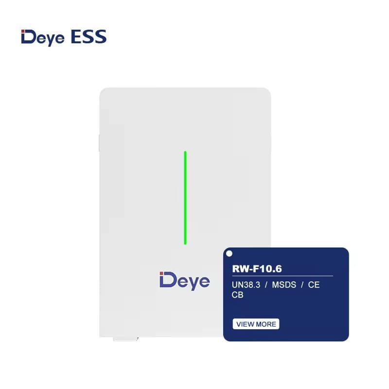 Deye Battery DeyeRW-F10.6 10.64KWh Energy Storage Lithium Battery LiFePO4 battery