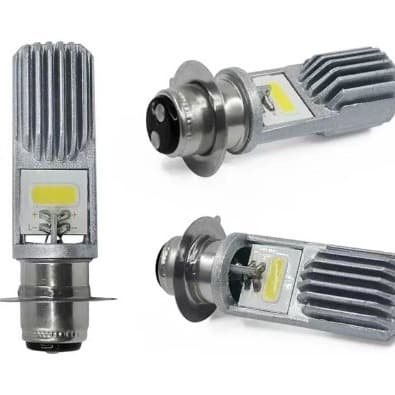 New High Brightness H6 Motorcycle LED Headlight Double-Sided COB H4 20W Motorcycle Headlight Front Light