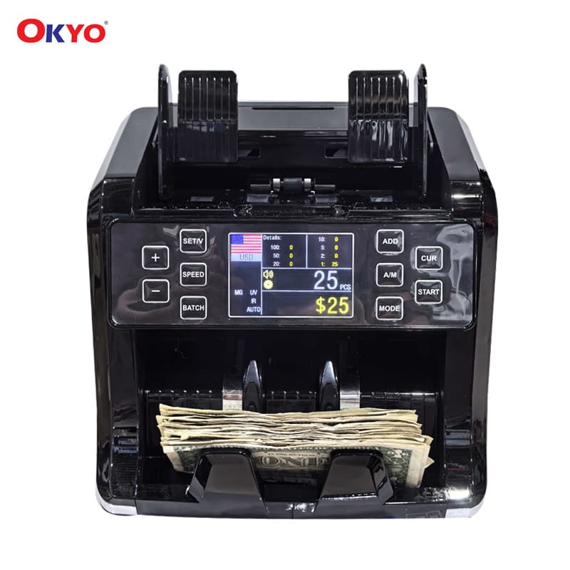 US Dollar, Euro, Ghana, Tanzania - Smart Single Denomination Total Foreign Currency Bank Dedicated Bank Counting Machine
