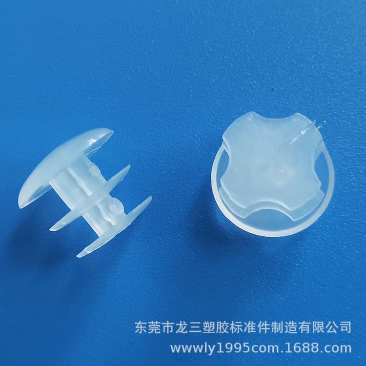 Longsan Plastics Factory supplies 12.7mm round plastic tube plugs, 4-point curved surface tube plugs, smooth surface tube plugs, and vane tubes.