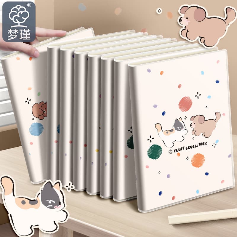 Cute notebook wholesale rubber sleeve b5 rubber sleeve notebook A5 student office high-looking thickened notebook to take notes